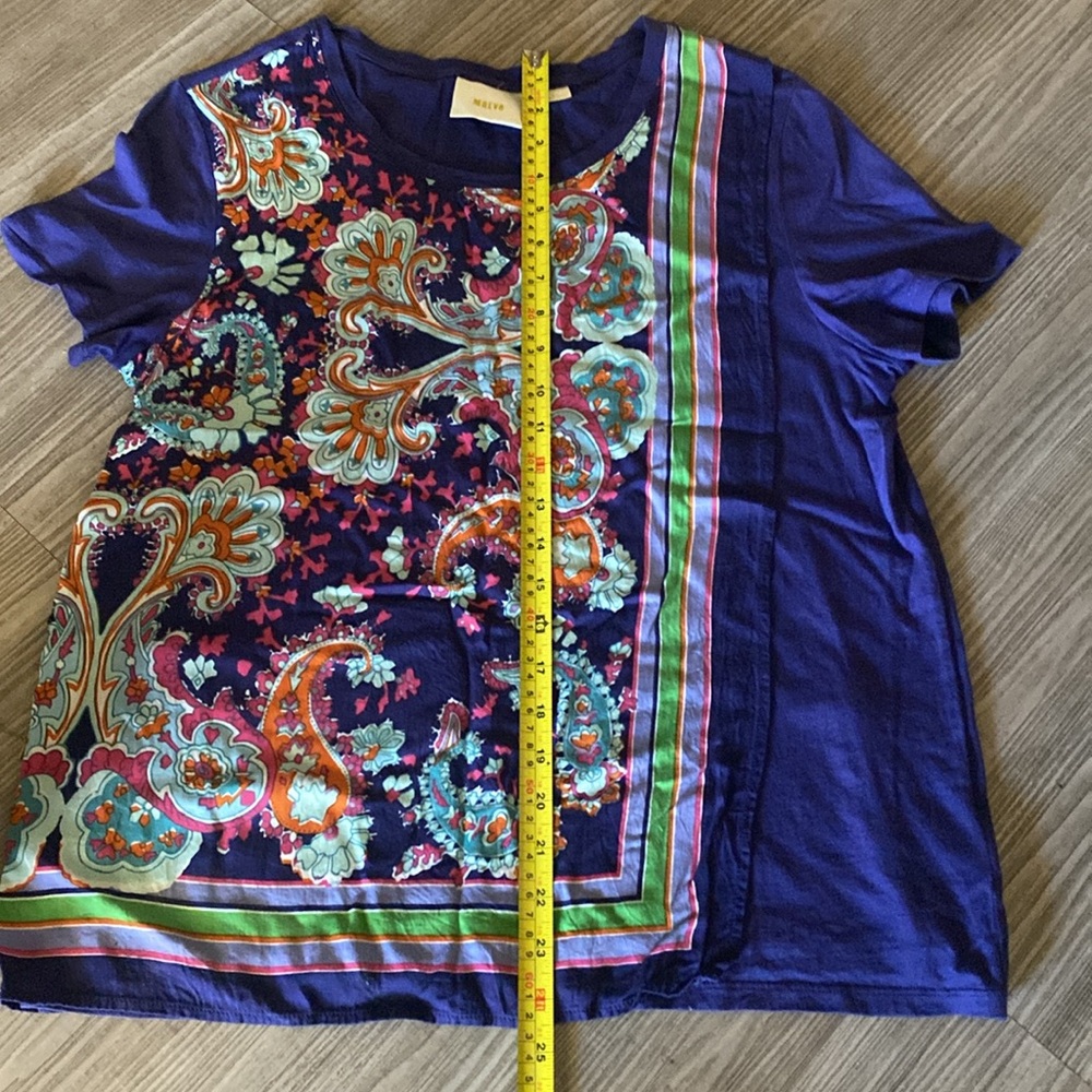Anthropology ~ Maeve Top Size L | Cotton and Modal | Excellent Condition - Picture 9 of 9
